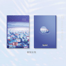 經典版25K(柳絮紛飛/卡紙精裝/橫式)-校園週曆手冊2026年